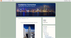 Desktop Screenshot of cwallpinoy.blogspot.com