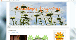 Desktop Screenshot of creacionesmargarita.blogspot.com