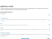 Tablet Screenshot of pokedoc.blogspot.com