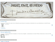 Tablet Screenshot of elblogdejardielponcela.blogspot.com