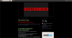 Desktop Screenshot of experiencefilms.blogspot.com