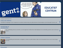 Tablet Screenshot of jaarverslagdco2010-educatief-centrum.blogspot.com