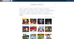 Desktop Screenshot of games-indya.blogspot.com