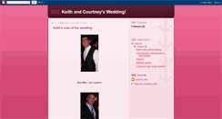 Desktop Screenshot of keithandcourtneywedding.blogspot.com