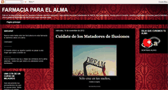 Desktop Screenshot of farmaciaparaelalma.blogspot.com