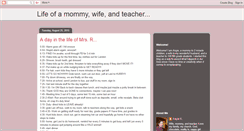 Desktop Screenshot of crazylifeofmomwifeteacher.blogspot.com