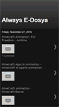 Mobile Screenshot of e-dosya.blogspot.com