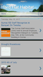 Mobile Screenshot of hardhathabitat.blogspot.com