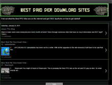 Tablet Screenshot of bestppdsites.blogspot.com