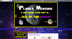 Desktop Screenshot of planetmensing.blogspot.com