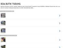 Tablet Screenshot of ieda-butiktudung.blogspot.com