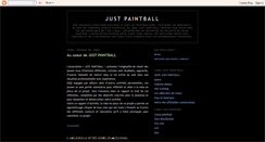 Desktop Screenshot of justpaintball54.blogspot.com