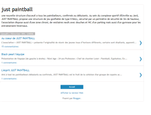 Tablet Screenshot of justpaintball54.blogspot.com