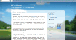 Desktop Screenshot of 100-dinheiro.blogspot.com