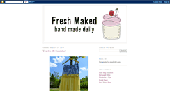 Desktop Screenshot of freshmaked.blogspot.com