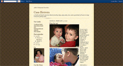 Desktop Screenshot of casaherrera.blogspot.com