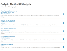 Tablet Screenshot of godget.blogspot.com