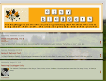 Tablet Screenshot of etsybloggers.blogspot.com