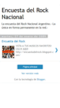 Mobile Screenshot of encuestadelrocknacional.blogspot.com