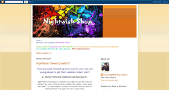 Desktop Screenshot of nightwishshop.blogspot.com