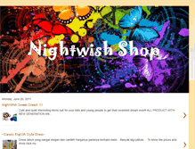 Tablet Screenshot of nightwishshop.blogspot.com