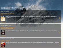 Tablet Screenshot of foodthatnourishes.blogspot.com