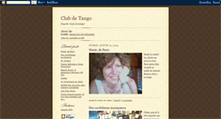 Desktop Screenshot of clubdetango.blogspot.com