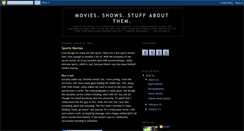 Desktop Screenshot of moviesshowsandwhatnot.blogspot.com