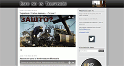 Desktop Screenshot of estonoestelevision.blogspot.com