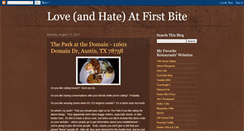 Desktop Screenshot of lovehatefirstbite.blogspot.com