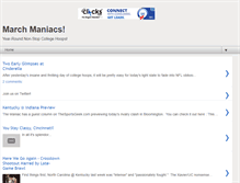 Tablet Screenshot of marchmaniacs.blogspot.com