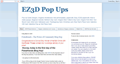 Desktop Screenshot of ez3dpopups.blogspot.com