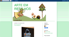 Desktop Screenshot of casaarteemretalhos.blogspot.com