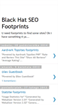 Mobile Screenshot of blackhatfootprints.blogspot.com