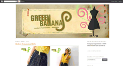 Desktop Screenshot of greeen-bananas.blogspot.com