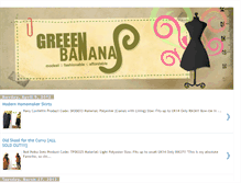 Tablet Screenshot of greeen-bananas.blogspot.com