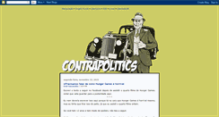 Desktop Screenshot of contrapolitics.blogspot.com