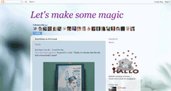 Desktop Screenshot of letsmakesomemagic-yvette.blogspot.com