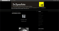 Desktop Screenshot of 3x3paulista.blogspot.com