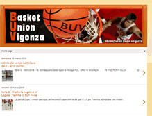 Tablet Screenshot of basketunionvigonza.blogspot.com