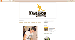 Desktop Screenshot of kangaroopromotions.blogspot.com