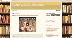 Desktop Screenshot of hobbytehkniselektronika.blogspot.com
