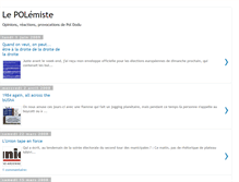 Tablet Screenshot of lepolemiste.blogspot.com