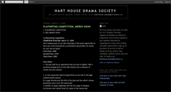Desktop Screenshot of hhdramasociety.blogspot.com