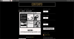 Desktop Screenshot of contempomodels.blogspot.com