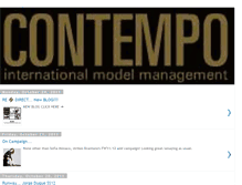 Tablet Screenshot of contempomodels.blogspot.com