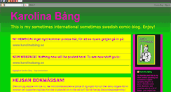 Desktop Screenshot of karolinabang.blogspot.com