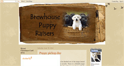 Desktop Screenshot of brewhousepuppyraisers.blogspot.com