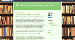 Desktop Screenshot of montessoricommunitycouncil.blogspot.com