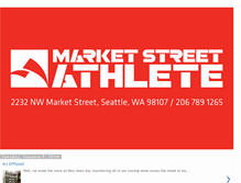 Tablet Screenshot of marketstreetathlete.blogspot.com